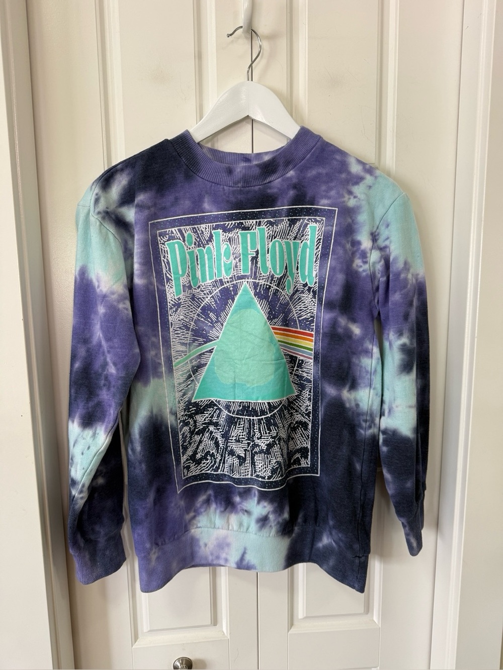 Pink Floyd Tie Dye Crewneck Sweatshirt - Size Small